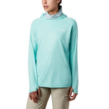 Columbia Hoodie Dames, PFG Tidal Deflector Zero Grijs, 48HWJTFQK